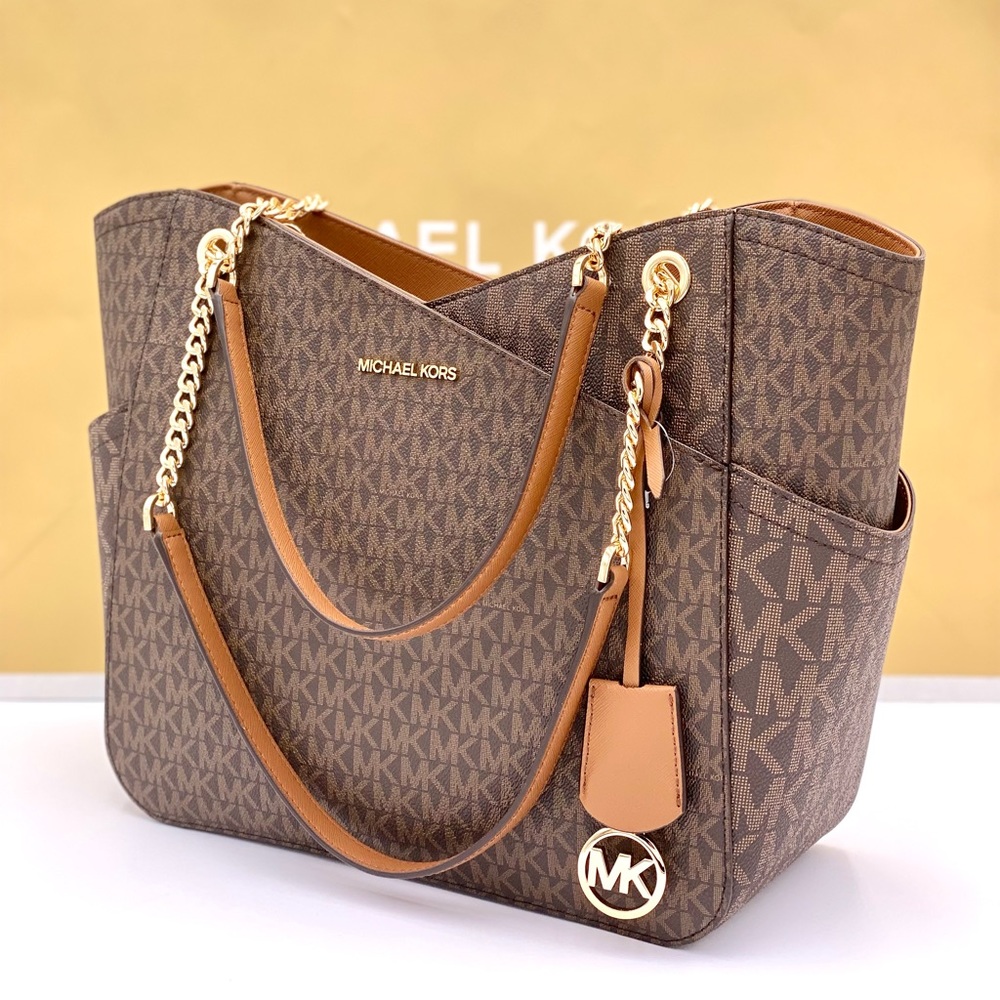Michael Kors Large Chain Shoulder Bag Tote